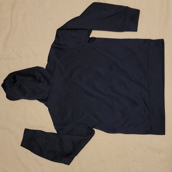 Nike Hoodie hooded sweatshirt girls L large black pink gray therm-fit top - Picture 6 of 8